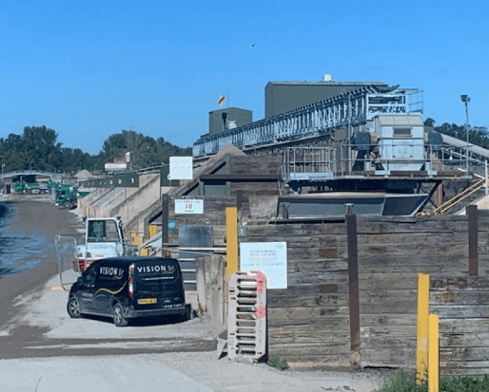 New Day Aggregates conveyer belt